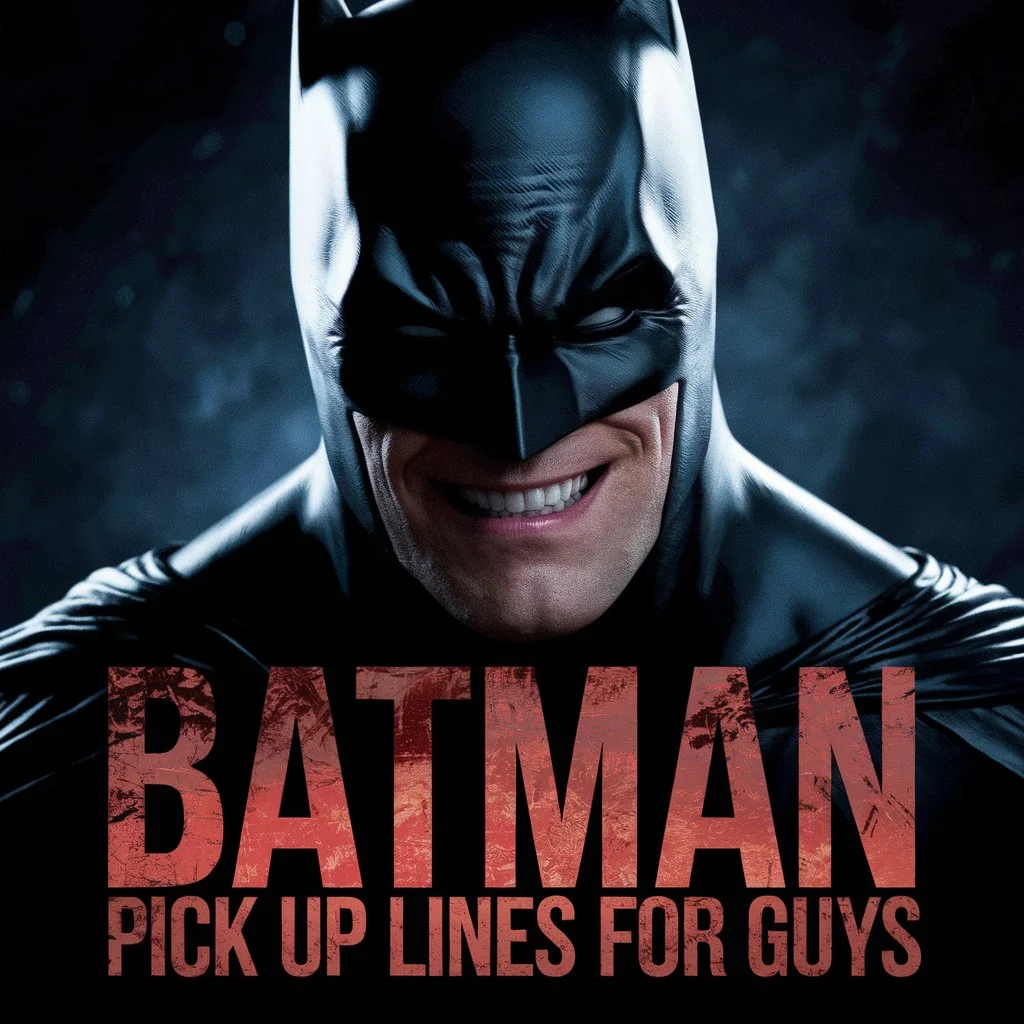 Batman Pick Up Lines for Guys