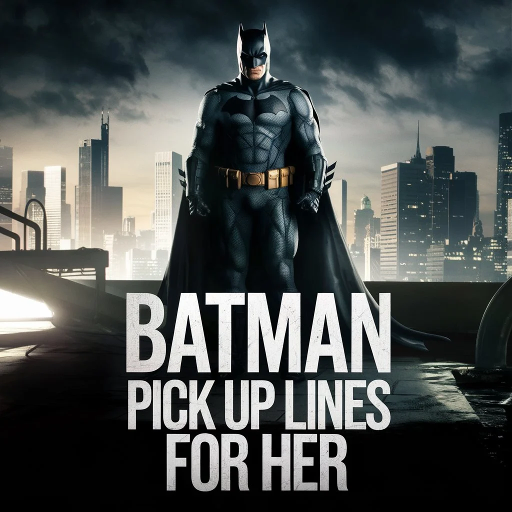 Batman Pick Up Lines for Her
