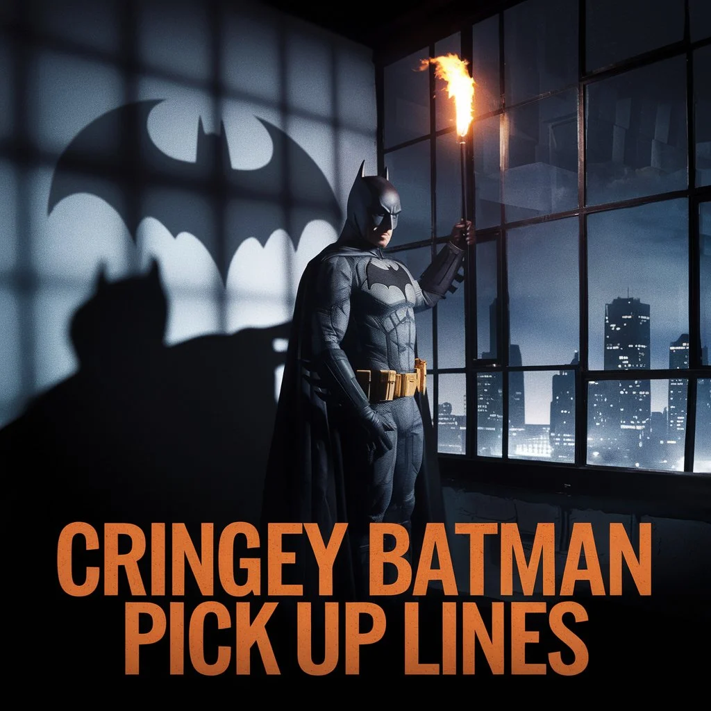 Cringey Batman Pick Up Lines