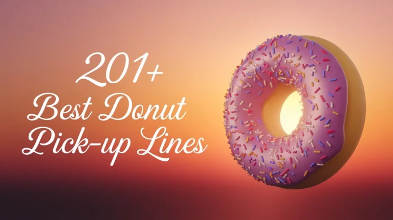 Best Donut Pick-Up Lines