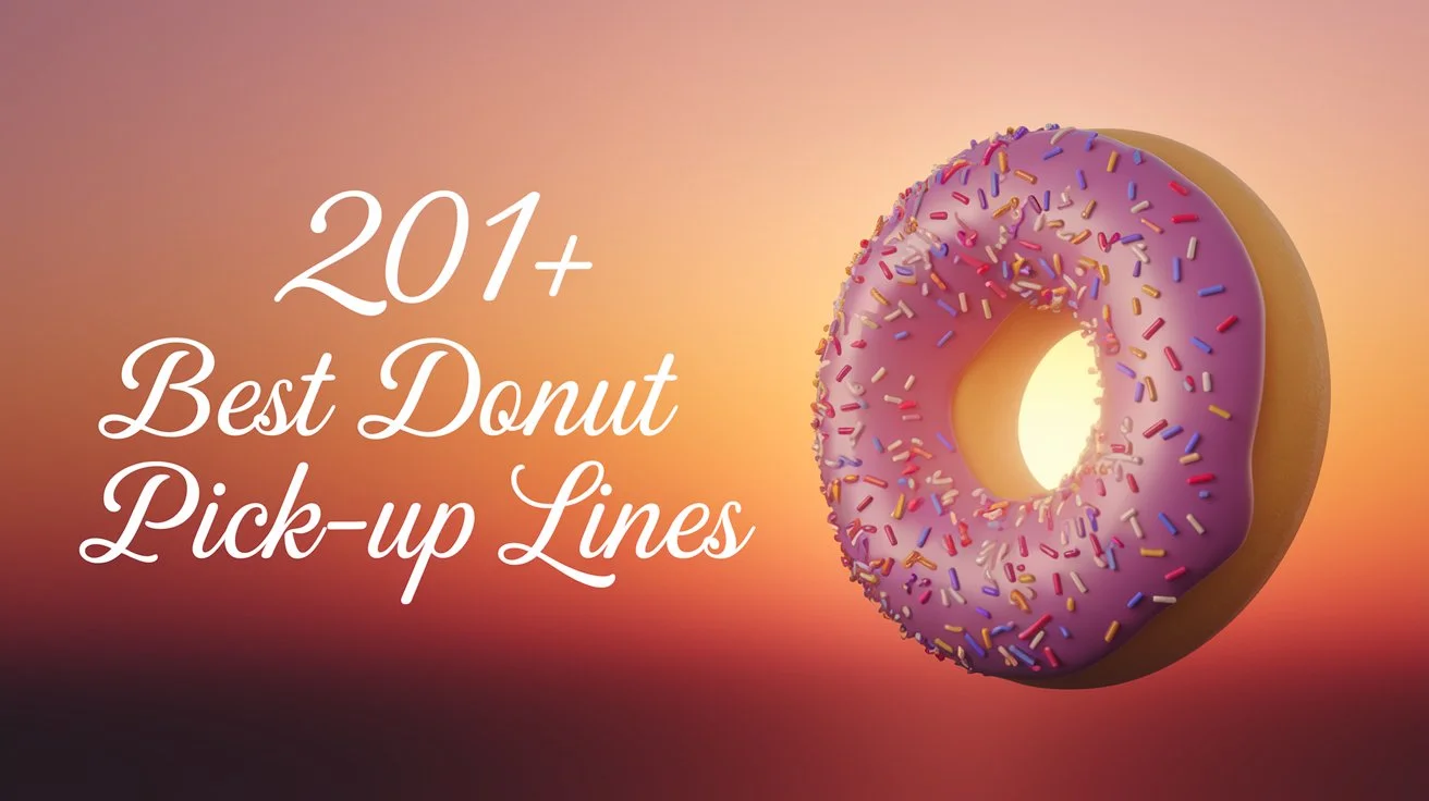 Best Donut Pick-Up Lines