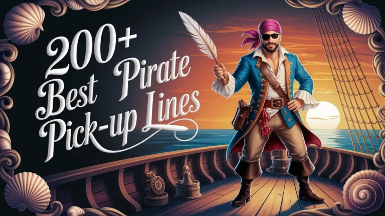 Best Pirate Pick-Up Lines