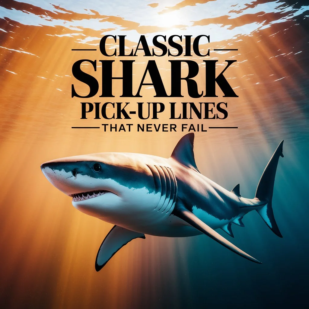 Classic Shark Pick-Up Lines That Never Fail