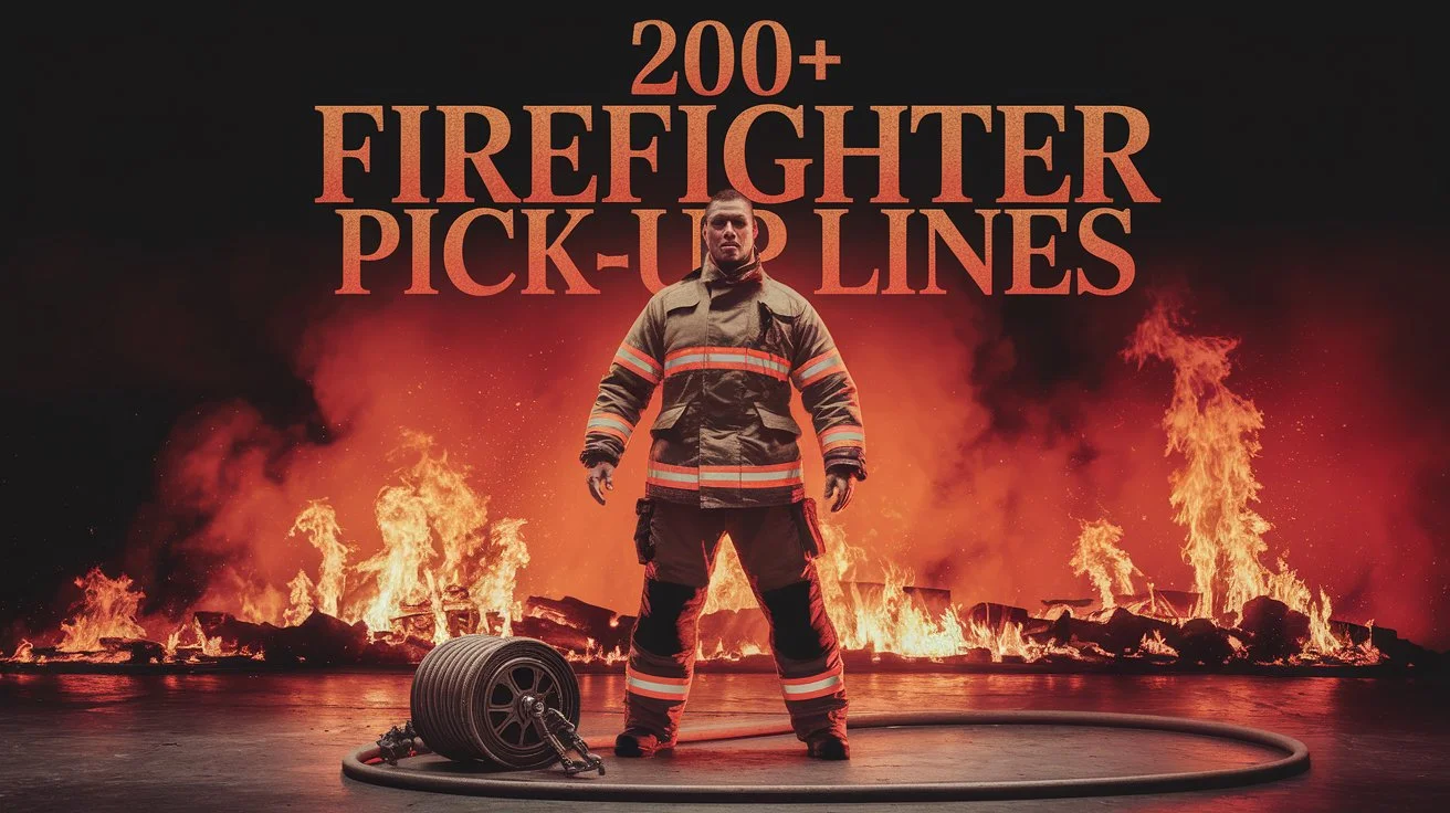 Firefighter Pick-Up Lines