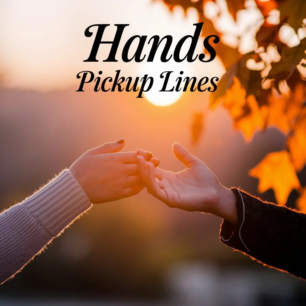 Hands Pickup Lines