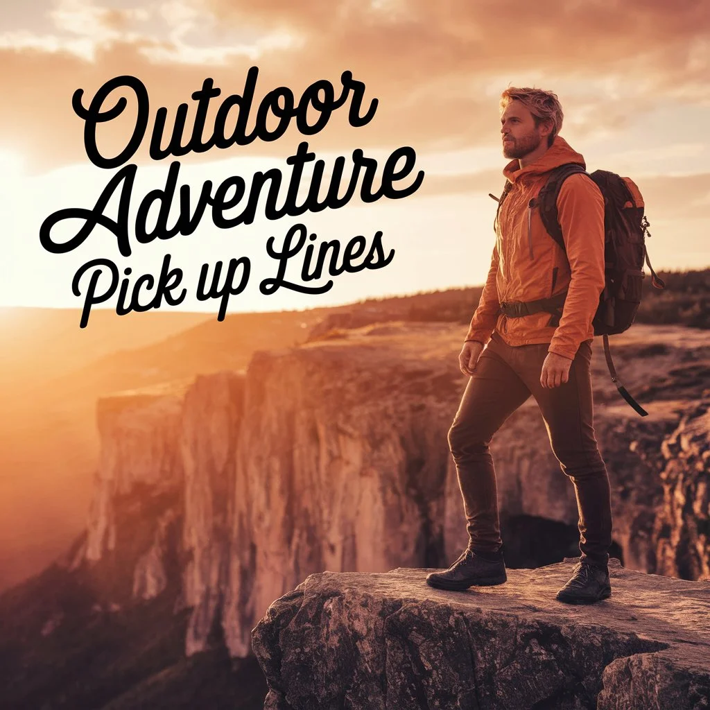 Outdoor Adventure Pick Up Lines