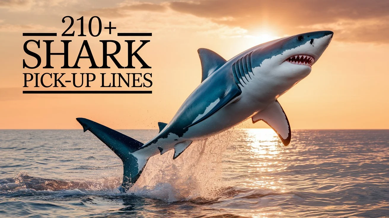 Shark Pick-Up Lines