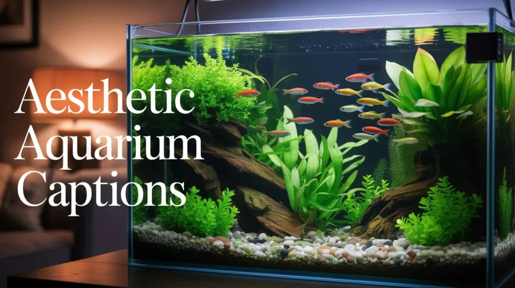 Aesthetic Aquarium Captions