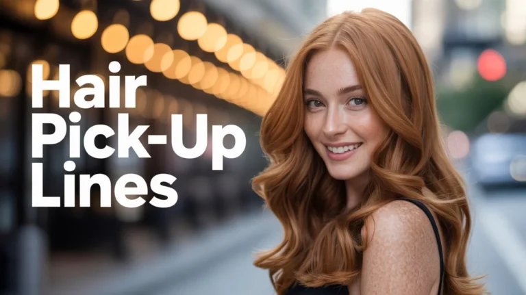 Hair Pick-Up Lines