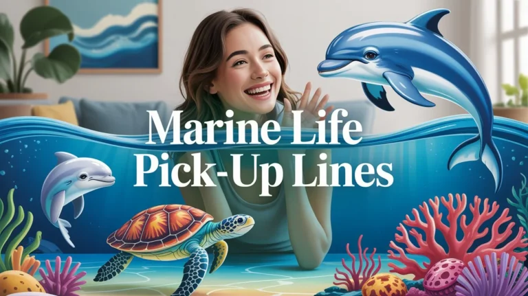 Marine Life Pick-Up Lines