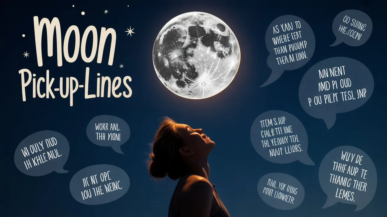 Moon Pick-Up Lines