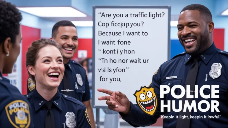 Police Officer Cop Pick Up lines