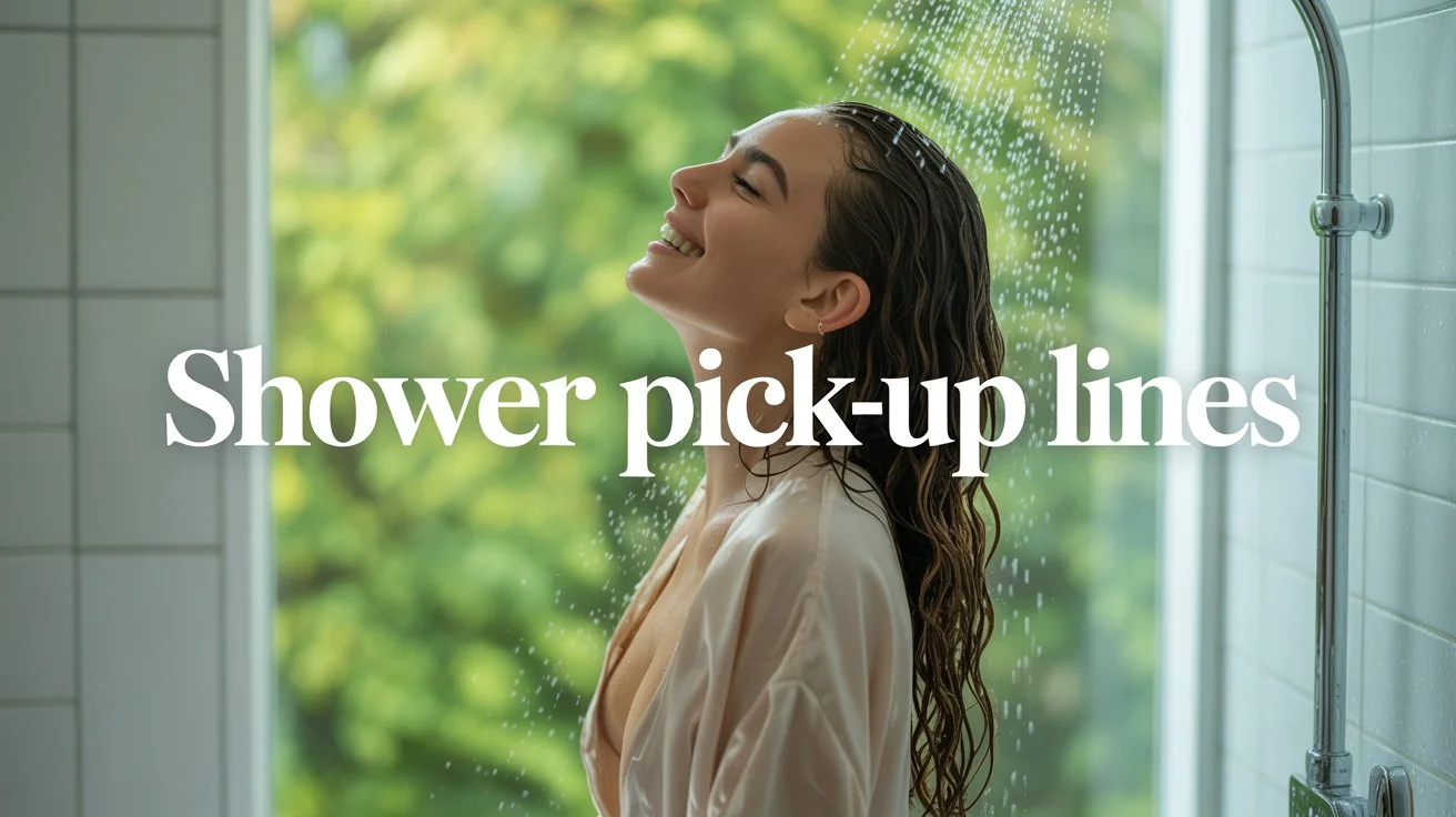 Shower Pick-Up Lines