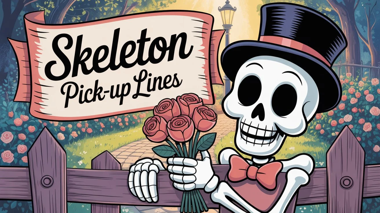 Skeleton Pick-Up Lines