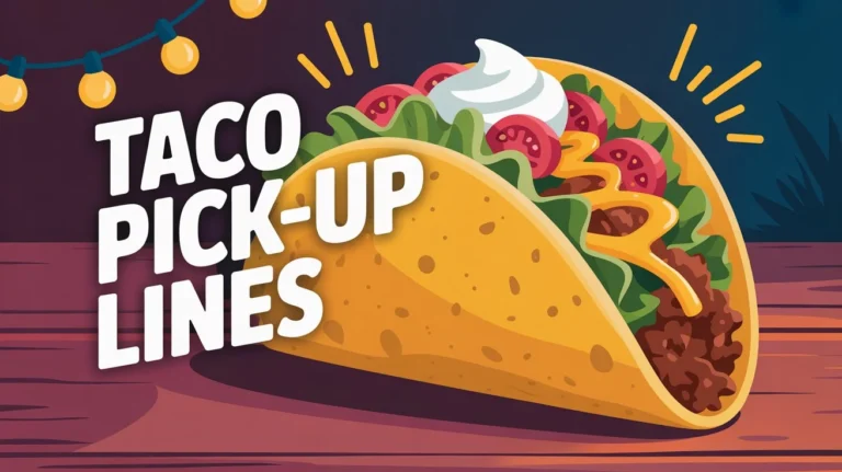 Taco Pick-Up Lines