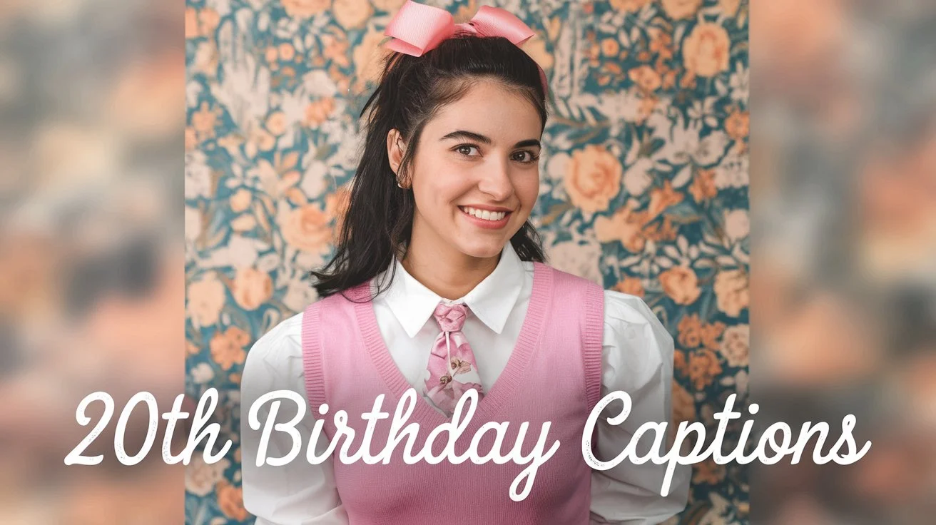 20th Birthday Captions
