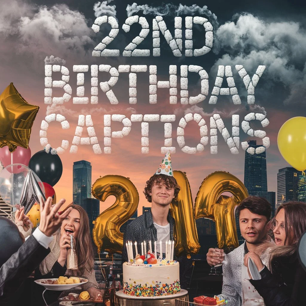 22nd Birthday Party Captions