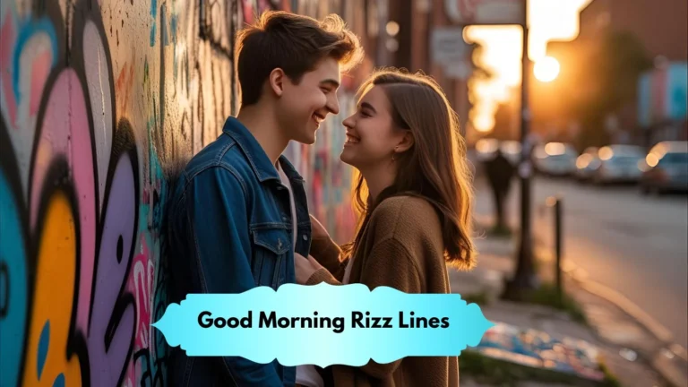 Good Morning Rizz Lines