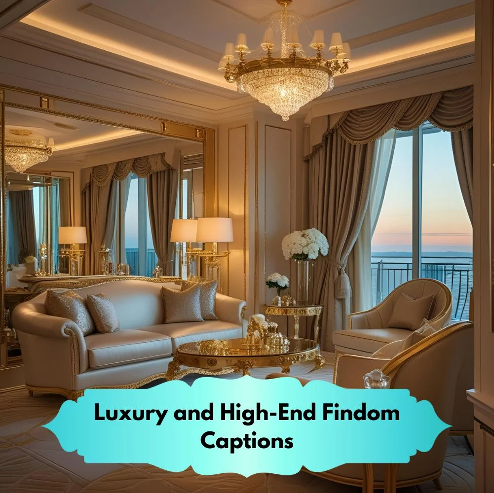Luxury and High-End Findom Captions