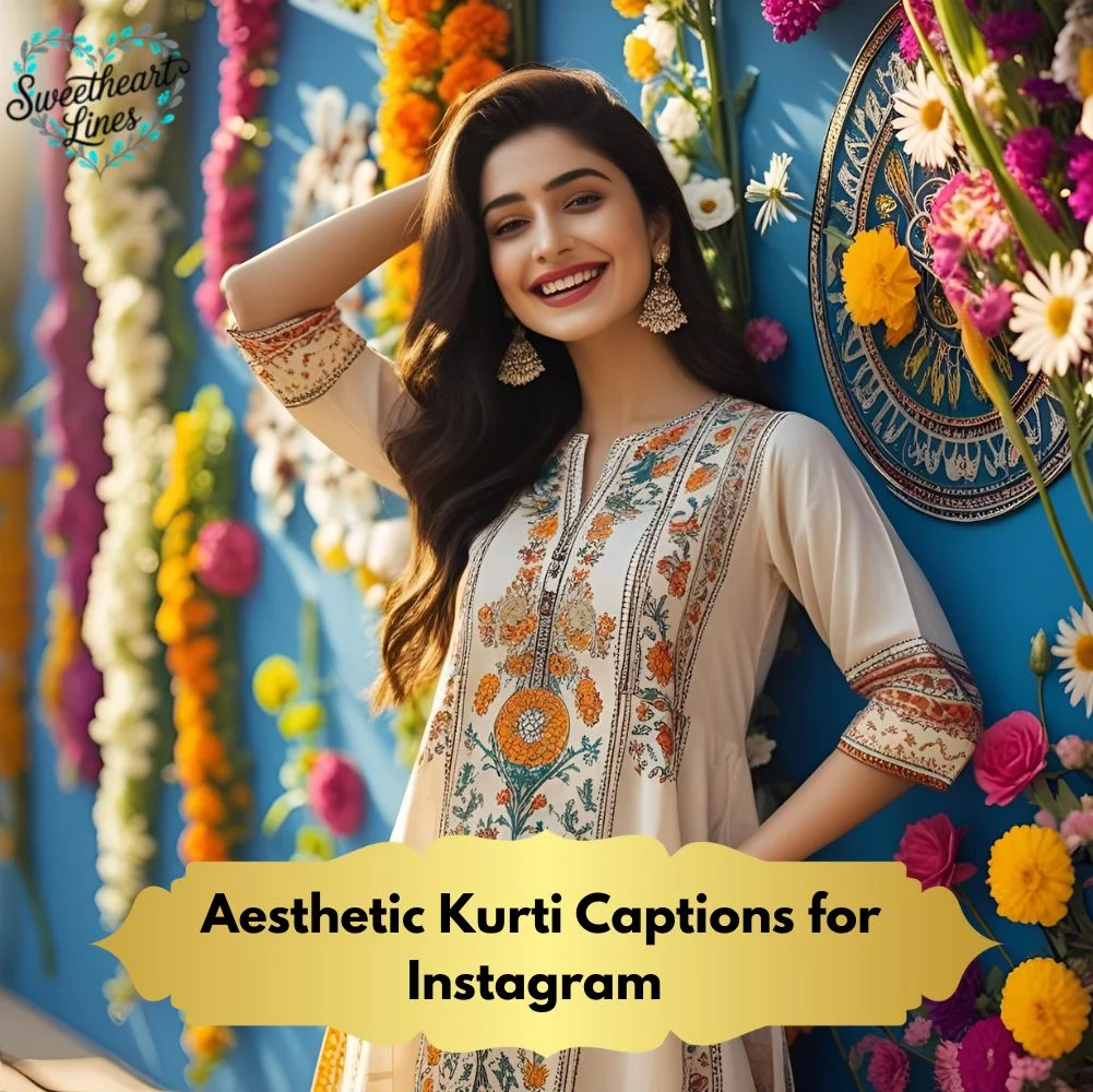 Aesthetic Kurti Captions for Instagram