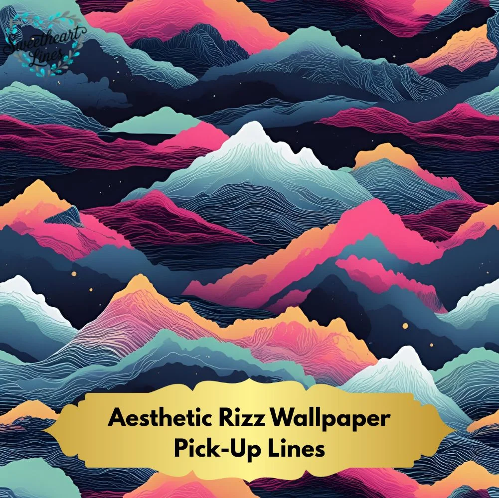Aesthetic Rizz Wallpaper Pick-Up Lines