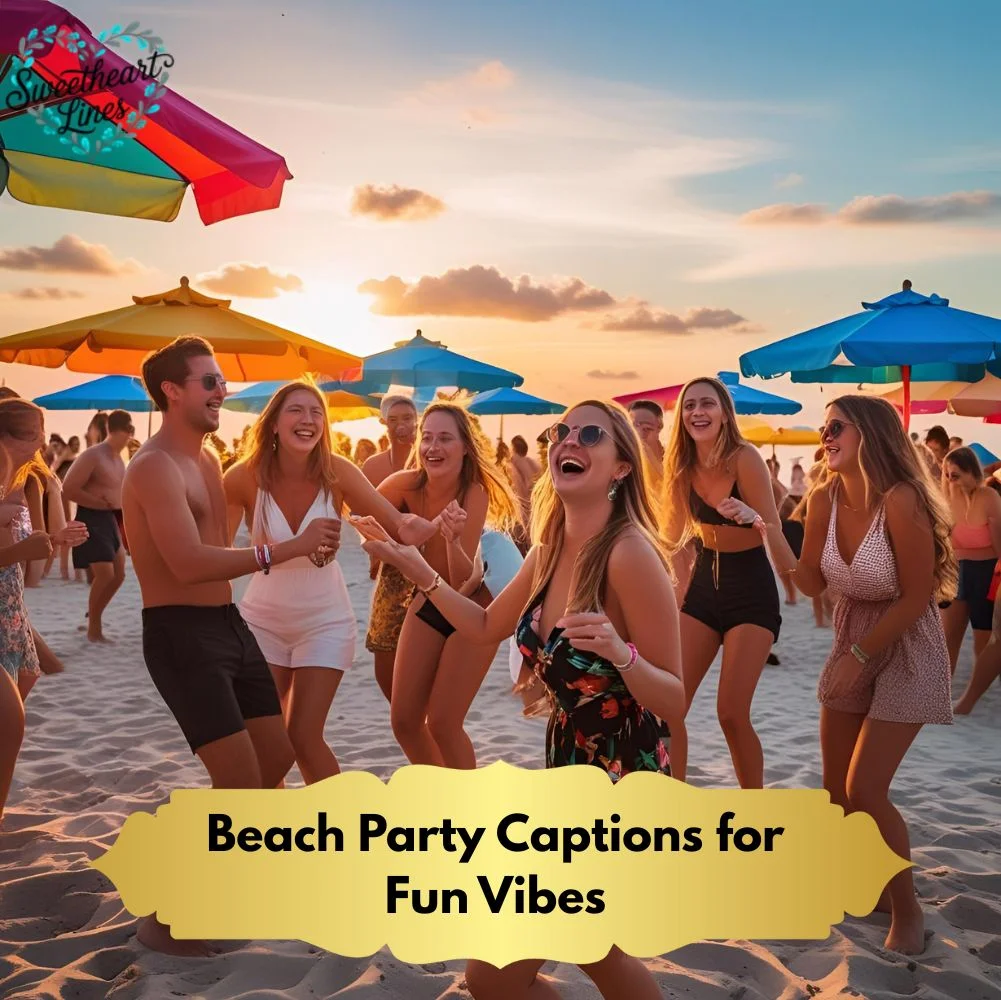 Beach Party Captions for Fun Vibes