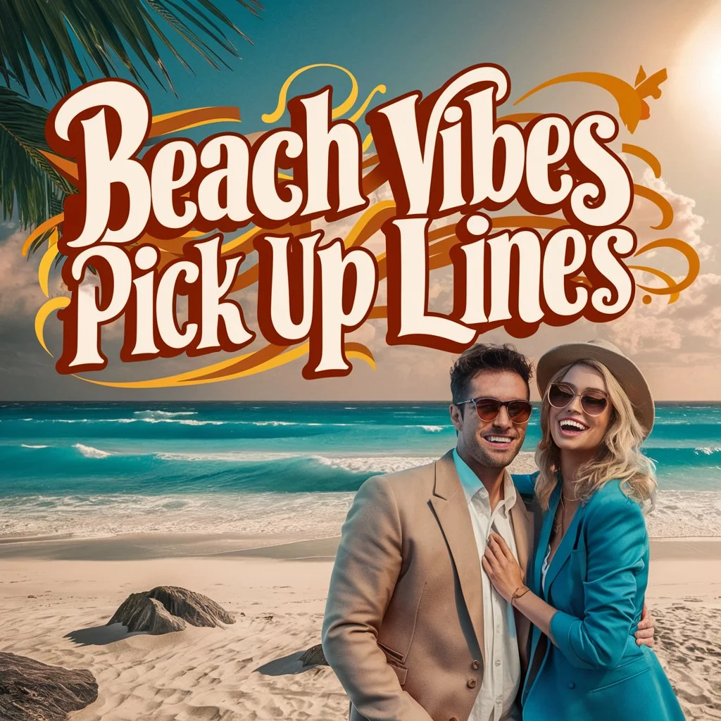 Beach Vibes Pick Up Lines