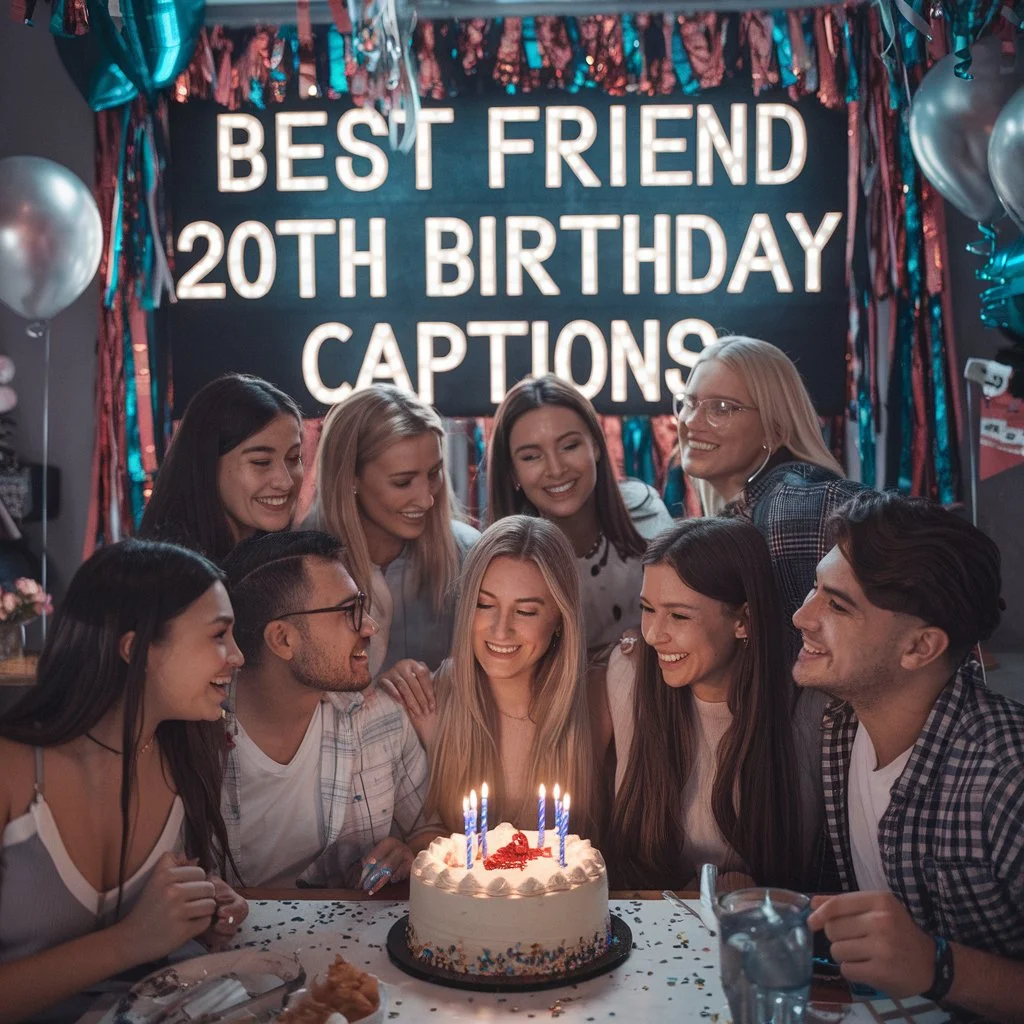Best Friend 20th Birthday Captions
