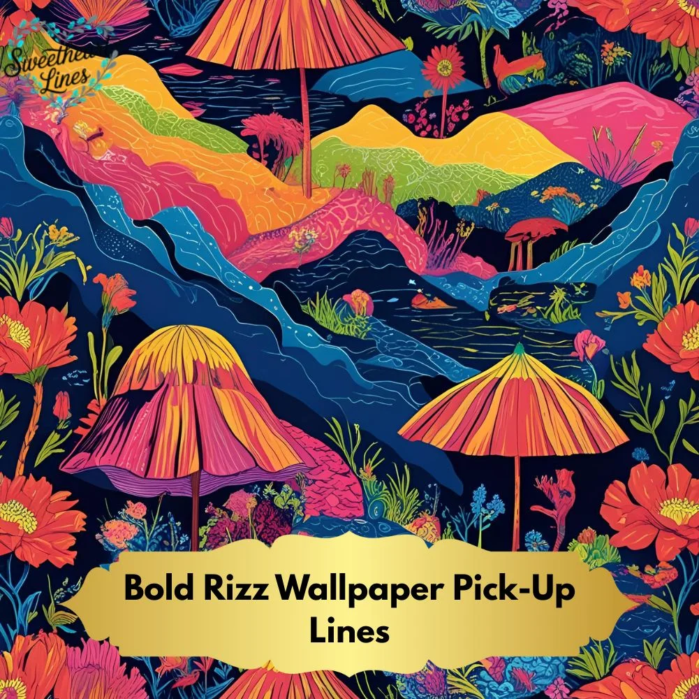Bold Rizz Wallpaper Pick-Up Lines 