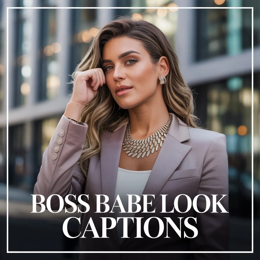 Boss Babe Look Captions