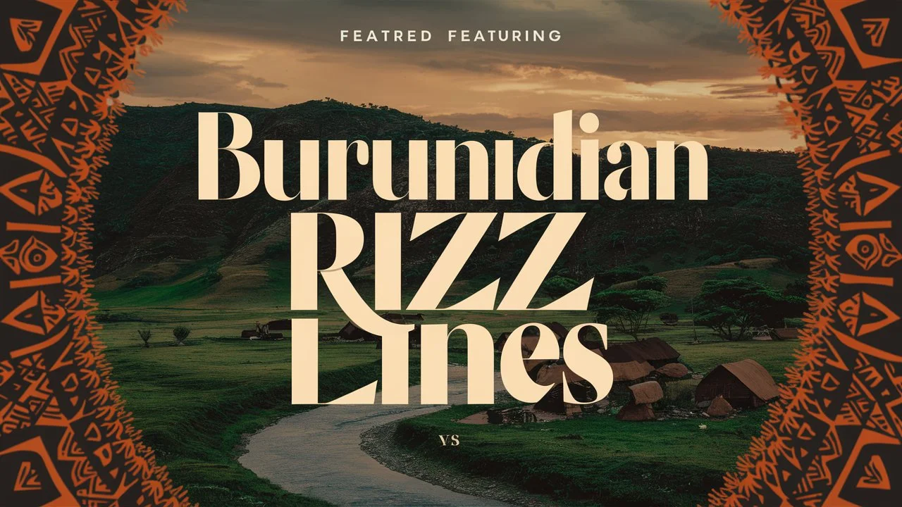 Burundian Rizz Lines