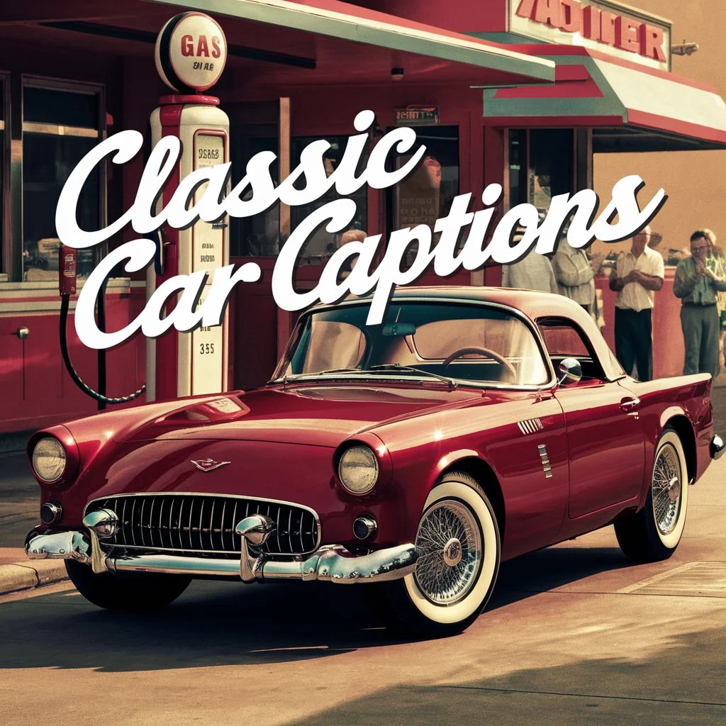 Classic Car Captions