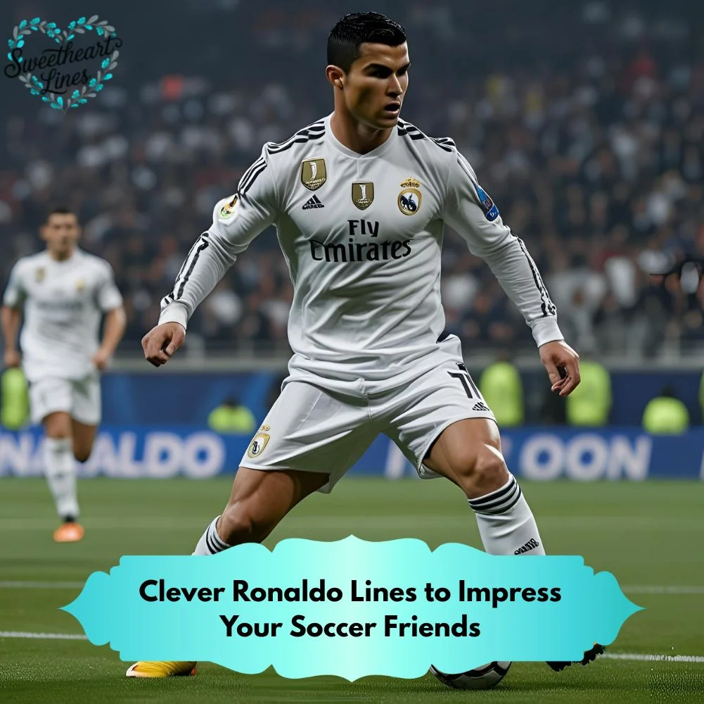 Clever Ronaldo Lines to Impress Your Soccer Friends