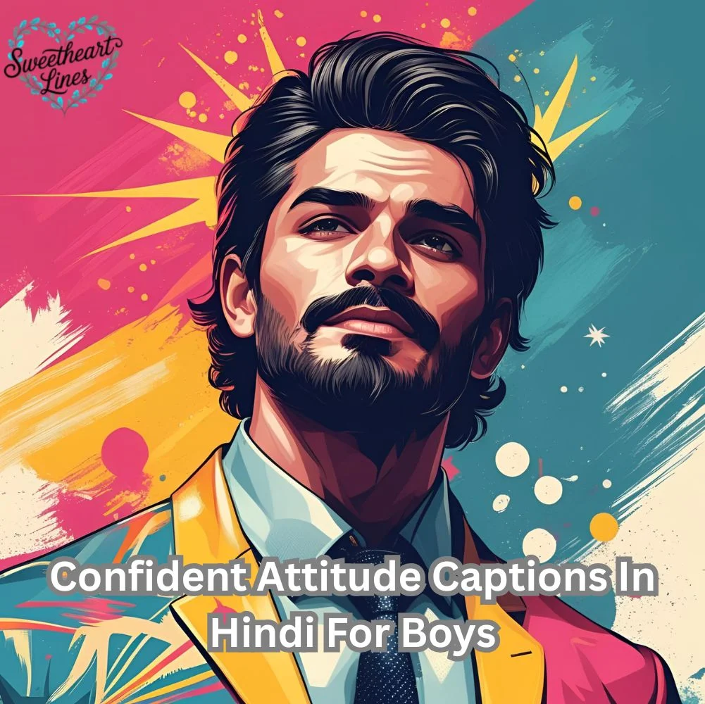 Confident Attitude Captions In Hindi For Boys