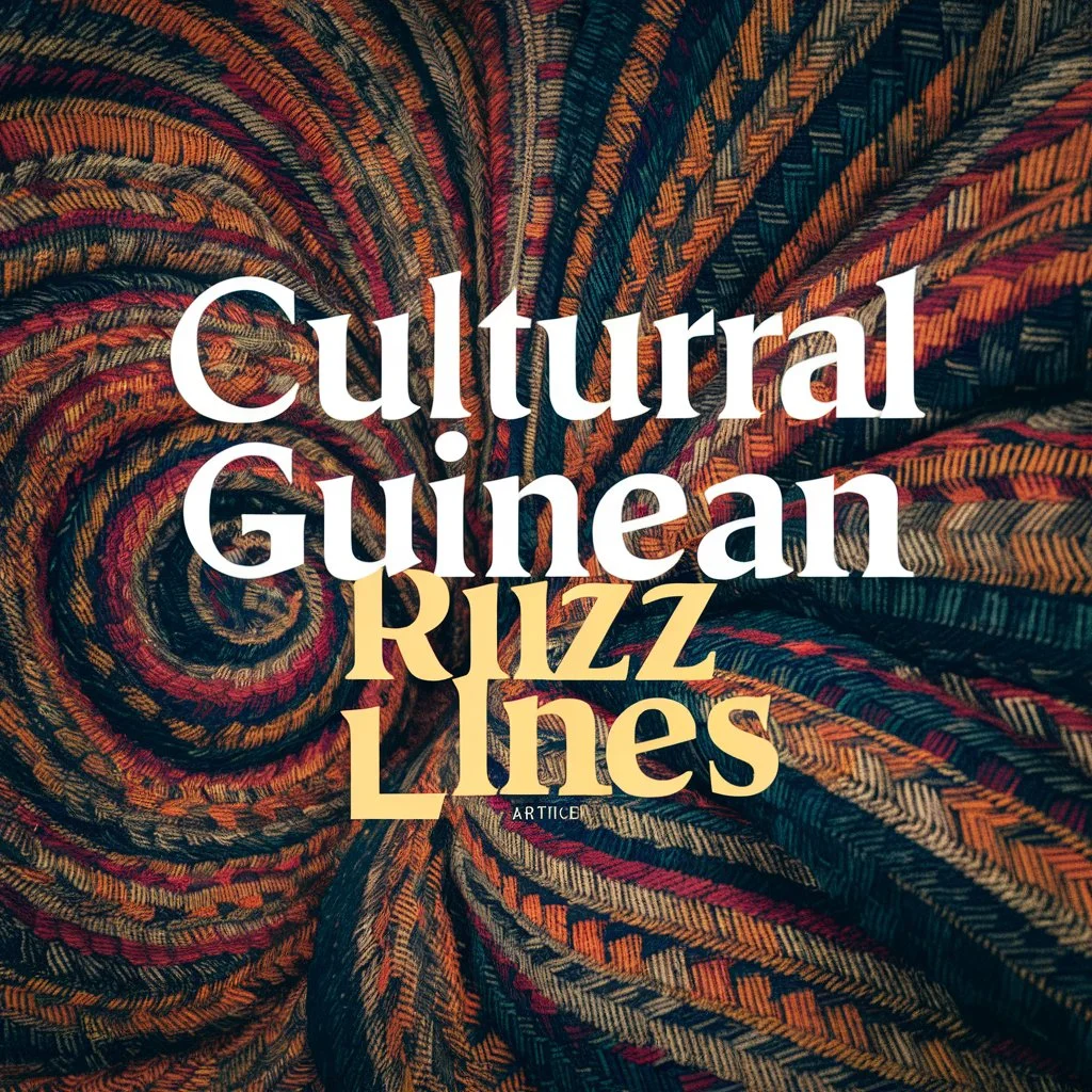 Cultural Guinean Rizz Lines