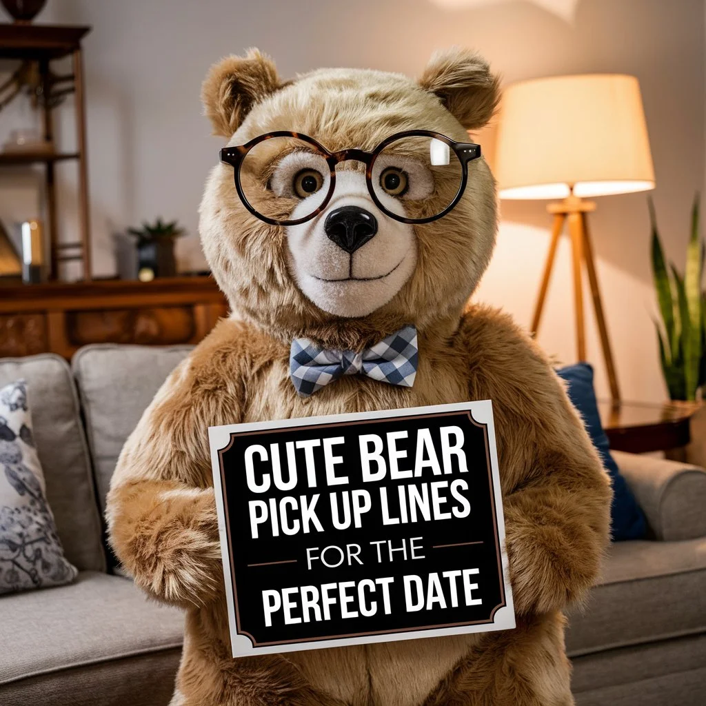Cute Bear Pick Up Lines