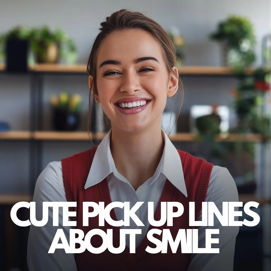 Cute Pick Up Lines About Smile