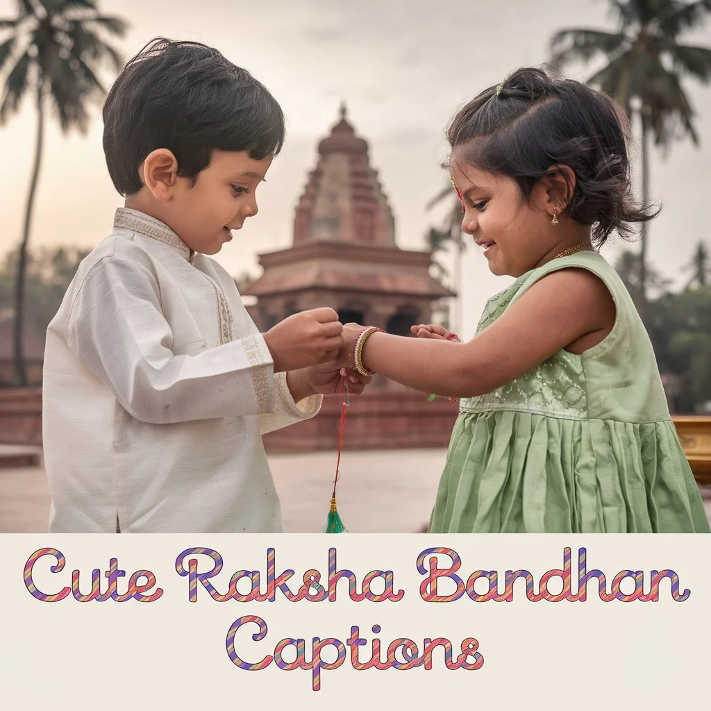 Cute Raksha Bandhan Captions