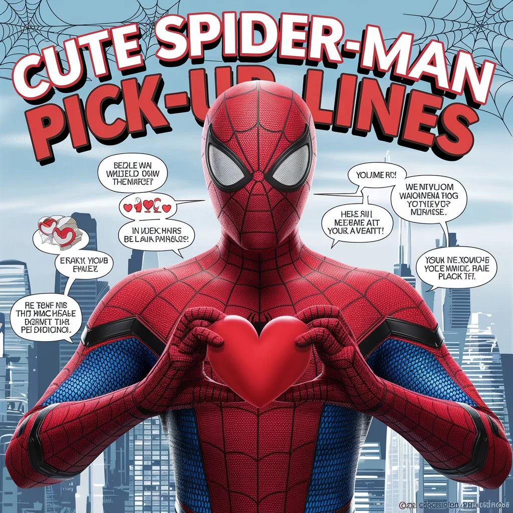 Cute Spider-Man Pick-Up Lines