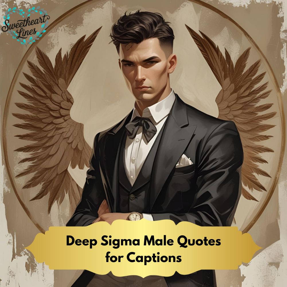 Deep Sigma Male Quotes for Captions
