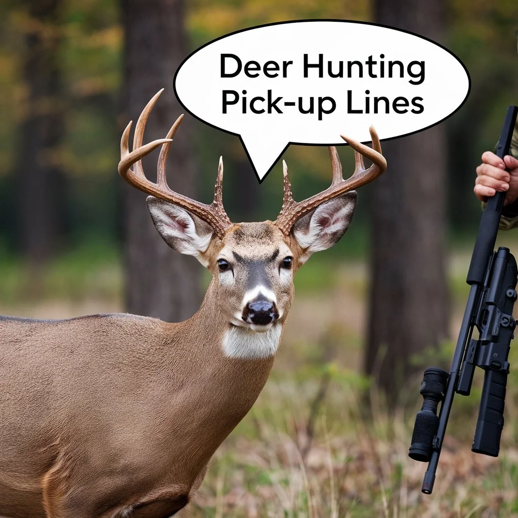 Deer Hunting Pick-Up Lines