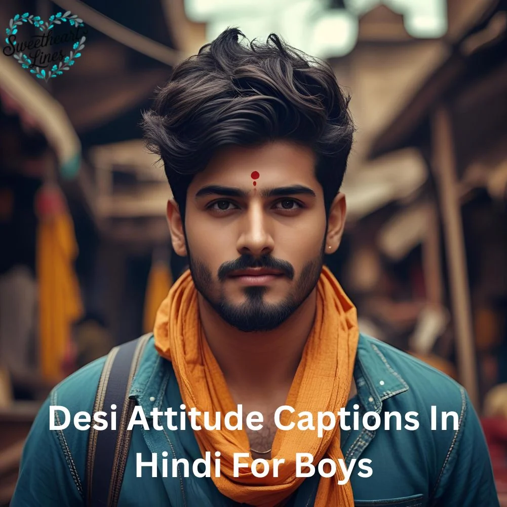 Desi Attitude Captions In Hindi For Boys