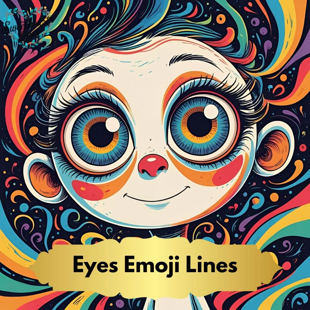 Eyes Emoji Lines