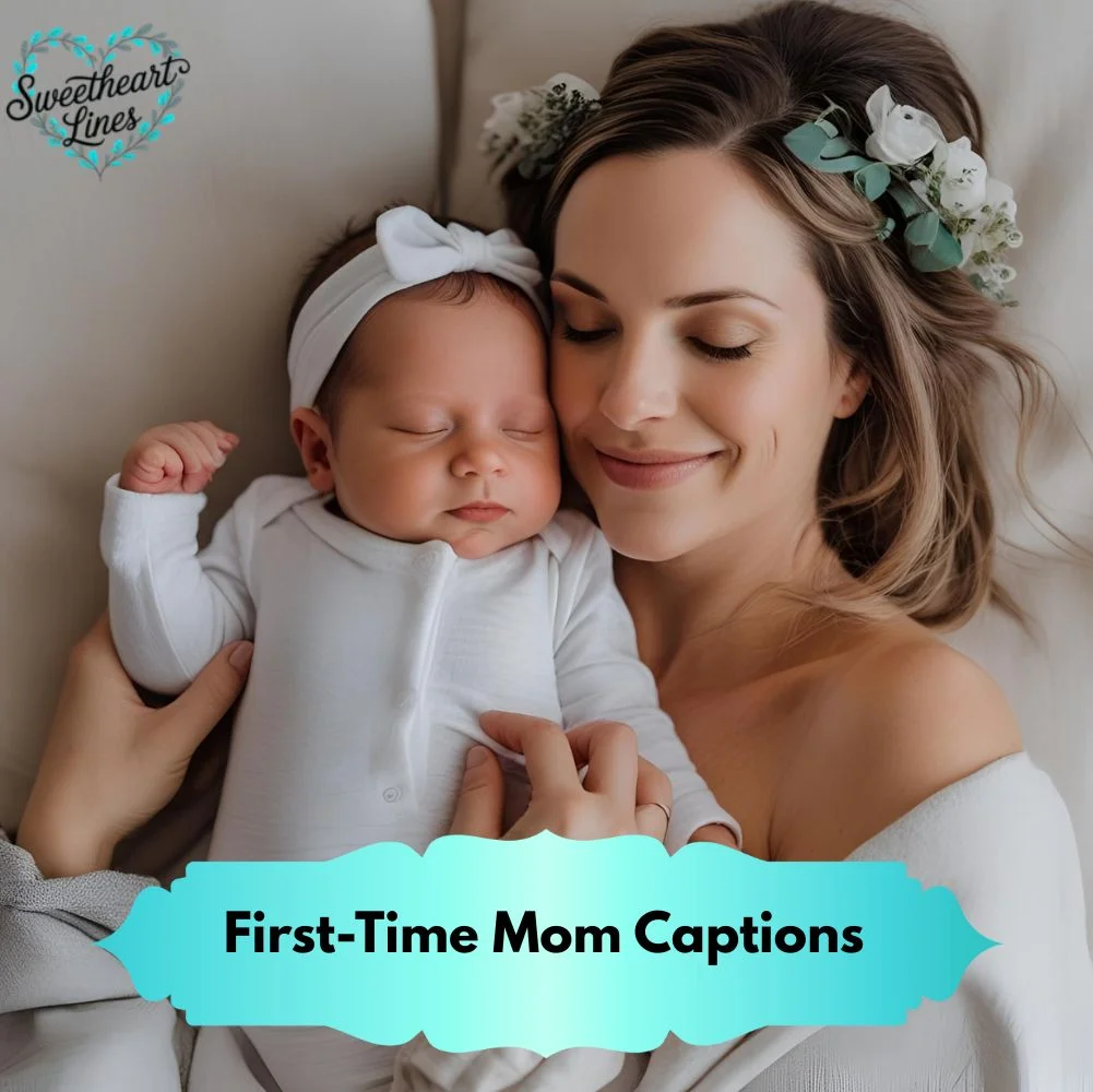 First-Time Mom Captions