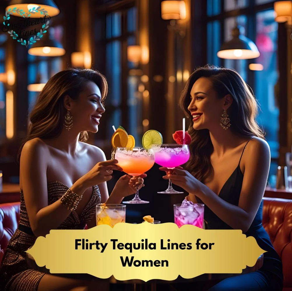Flirty Tequila Lines for Women