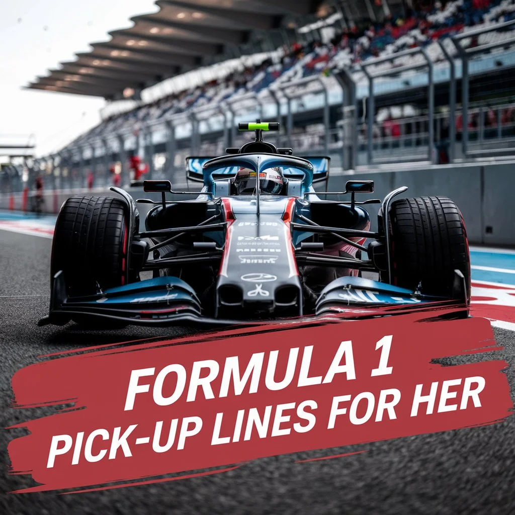 Formula 1 Pick-Up Lines for Her