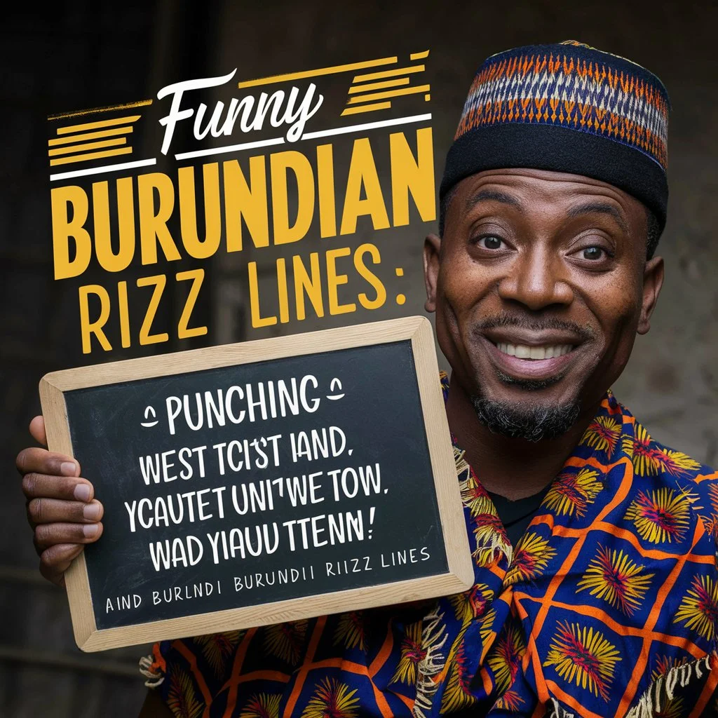 Funny Burundian Rizz Lines