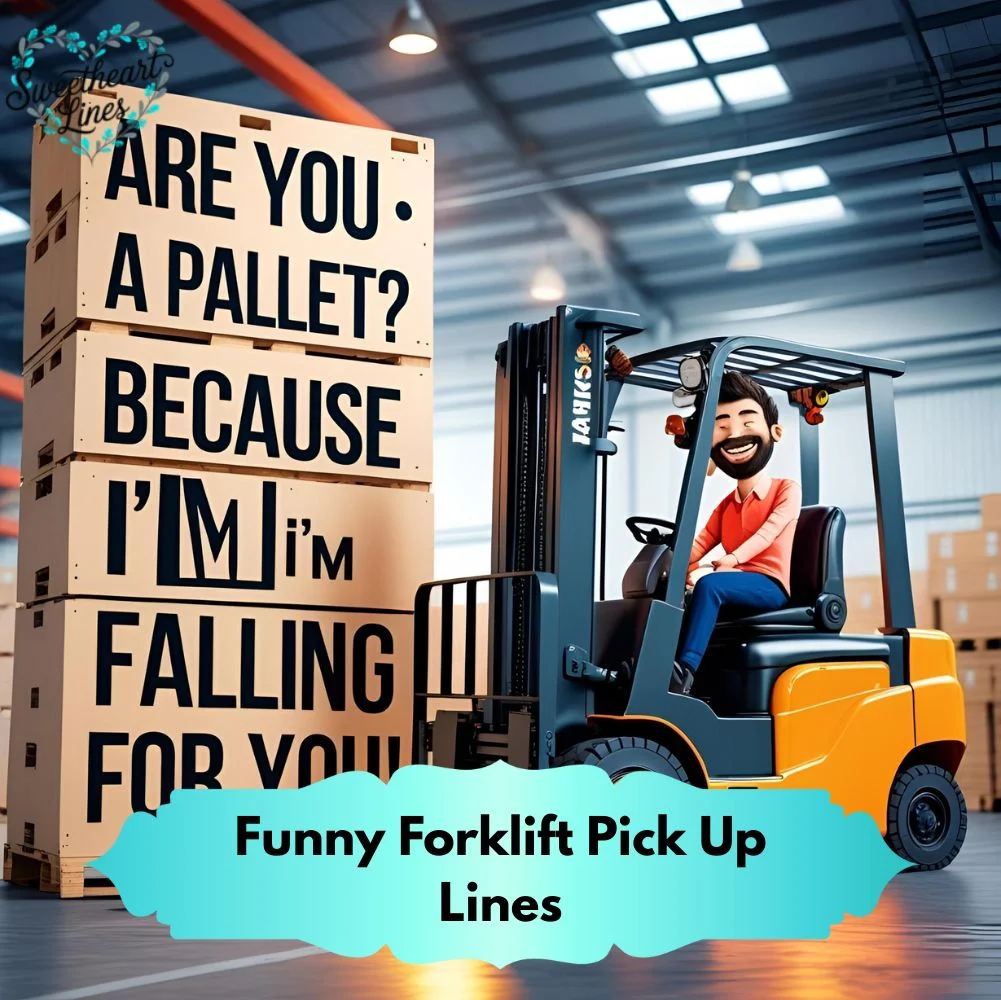 Funny Forklift Pick Up Lines
