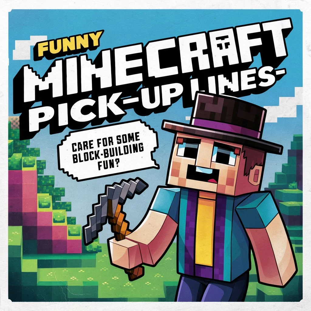 Funny Minecraft Pick-Up Lines