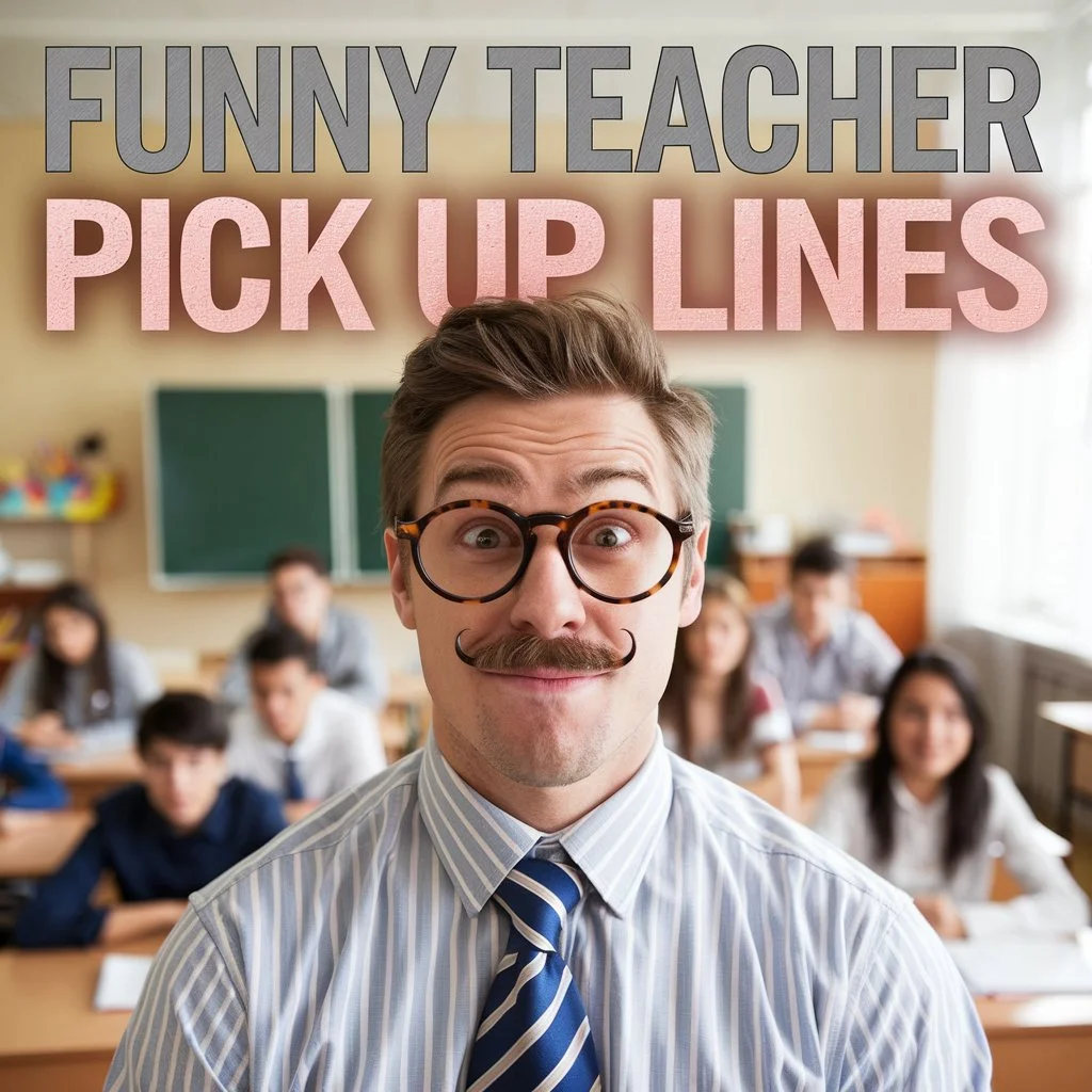 Funny Teacher Pick Up Lines